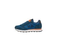 SUN68 Uomo Sneakers Basse Z45101 Poliestere Blu Medio 40