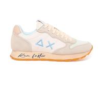 SUN68 Z35105 Sneakers Con Lacci In Tessuto/camoscio Uomo BIANCO PANNA 46