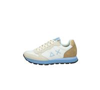SUN68 Z35108 Sneakers Con Lacci In Tessuto/camoscio Uomo BIANCO 41