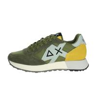 SUN68 Z35111 Sneakers Con Lacci In Tessuto/camoscio Uomo MILITARE 44