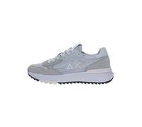 SUN68 Z35121 Sneaker con Lacci in Tessuto/Camoscio Uomo