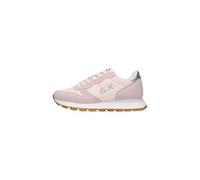 SUN68 Z35202 Sneakers Con Lacci In Tessuto/camoscio Da Donna PORCELLANA 36