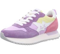 SUN68 Z35211 Sneakers Con Lacci In Tessuto/camoscio Da Donna LILLA 37