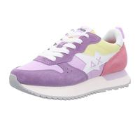 SUN68 Z35211 Sneakers Con Lacci In Tessuto/camoscio Da Donna LILLA 41