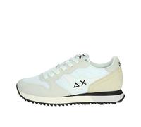 SUN68 Z35212 Sneakers Con Lacci In Tessuto/camoscio Da Donna BIANCO 39