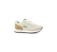 SUN68 Z35212 Sneakers Con Lacci In Tessuto/camoscio Da Donna BIANCO PANNA 37