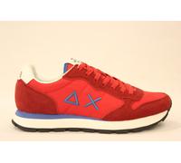 SUN68 Z36101 Tom Solid Rosso Scarpe Sportive per Uomo in camoscio e tessuto