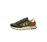 SUN68 Z36115 Jaky Solid Militare Scarpe Sportive per Uomo in camoscio e Tessuto (Taglia 41)