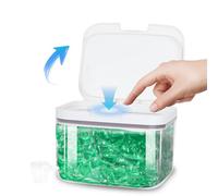 sunal Contenitore per bucato per l'organizzazione della stanza, grande capacità da 2,8 l, con coperchio ermetico per detersivo, profumo