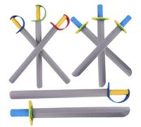 SunaOmni 8 Pezzi di Spada e Coltello in Schiuma, 20, 9x1, 8 Pollici di Spada e Coltello Giocattolo in Schiuma Eva, Armi morbide, Spade per Bambini per attività di Feste di Compleanno spettacoli