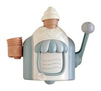 SunaOmni Gelatiera da Bagno, Divertente Macchina per Bolle da Bagno con Ventose, Giocattolo Portatile e Sicuro per Gelato in plastica, Regalo per Bambine e Ragazzi, Blu, Macchina per Gelato da, gioc
