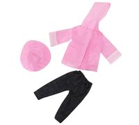 SunaOmni Impermeabile per Bambole da 18 Pollici, 1 Set Include Cappello, Pantaloni e Cappotto. Vestiti per Bambole Americani Carini. Vestiti per Decorativi Fai da Te. Regali per Ragazze, p