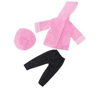 SunaOmni Impermeabile per Bambole da 18 Pollici, 1 Set Include Cappello, Pantaloni e Cappotto. Vestiti per Bambole Americane Carini. Vestiti per Decorativi Fai da Te. Regali per Ragazze. Stile 1.