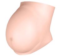 SunaOmni Pancia Finta per Gravidanza 4-6 Mesi Pancia Finta per Gravidanza Artificiale realistica in Silicone per indossabile Morbida al Tatto per spettacoli di attori artif