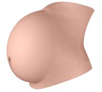 SunaOmni Pancia Finta per Gravidanza 6-8 Mesi Pancia Finta per Gravidanza Artificiale realistica in Silicone per Morbida al Tatto per indossabile Body per attori