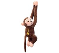 SunaOmni Scimmia di peluche con base, adorabile scimmia appesa con mani lunghe 18 pollici, morbido e confortevole peluche per tende, auto, decorazioni per la casa. di, appesa.