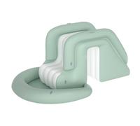 SunaOmni Scivolo Gonfiabile per Piscina, Scivolo Gonfiabile in PVC Impermeabile, Waterflood con Maniglia, Pieghevole Antiscivolo per Piscina per Bambini, fuor
