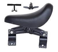 SunaOmni Seggiolino per Bambini, seggiolino Anteriore per Bambini con Pedali Pieghevoli e Manubrio Antiscivolo, Attacco per Bicicletta Staccabile per