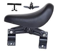 SunaOmni Seggiolino per bici per bambini, montaggio anteriore, con pedali pieghevoli e manubrio antiscivolo, attacco per ciclismo rimovibile per bambini