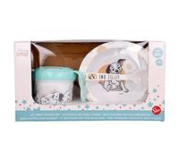 Sunbeam - Set di 3 bicchieri da allenamento, piatti e cucchiaio, modello classico