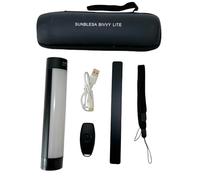 Sunblesa Bivvy Light Ricaricabile Aggiornata - Lanterna Magnetica LED per Pesca con Telecomando e Adattatore Bankstick, Power Bank 2600mAh, Modi Rosso/Verde/Bianco, Impermeabile per Carpa Campeggio