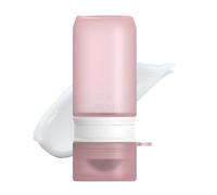 Sunblock Applicator 100ml Silicone Dispenser | Refillable Face Sunscreen Applicator Bottle For Kids, Adults, Men, Women, Family Use, Ideal For Daily Outdoor, Sports, Travel, Beach, And Pool Activities