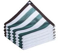 Sunblock - Rete parasole in tessuto, 80% di protezione dai raggi UV, per serre, verande, tende da giardino, tettoia per piante e cucce per animali domestici, 12 poli