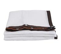 Sunblock - Rete parasole in tessuto, 80% di protezione dai raggi UV, per serre, verande, tende da giardino, cucce per animali domestici, 12 poli