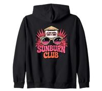 Sunburn Club Tropical Flamingo Paradise Felpa con Cappuccio