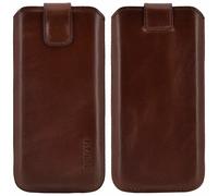 Suncase Custodia In Pelle Slim Case Protezione Etui Per Switel VS700