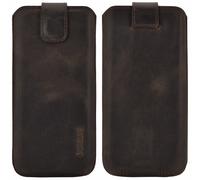 Suncase Custodia In Pelle Slim Case Protezione Etui Per Switel VS700