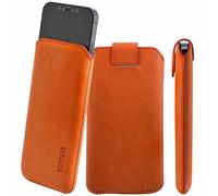 Suncase® Custodia In Vera Pelle Per Gigaset GX4 PRO