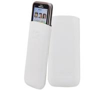 Suncase Custodia In Vera Pelle Slim Case Cover Etui 13 Colori Per Nokia C5-00