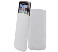 Suncase Custodia In Vera Pelle Slim Case Cover Etui 13 Colori Per Nokia C5-00