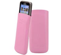 Suncase Custodia In Vera Pelle Slim Case Cover Etui 13 Colori Per Nokia C5-00