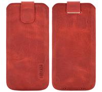 Suncase Custodia In Vera Pelle Slim Case Cover Etui Per OUKITEL C22