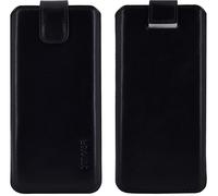 Suncase Custodia In Vera Pelle Slim Case Etui Per Blackview A80S