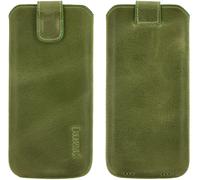 Suncase Custodia In Vera Pelle Slim Case Etui Per Blackview A80S