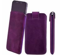 Suncase Handytasche Leder Etui Magnetverschluss per Motorola Razr Fold 5G