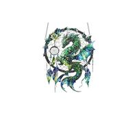 Suncatcher Pendente Ciondolo 2D Flat 1 pz 2D Flat Acchiappasole da giardino in acrilico (20,32 cm x 20,32 cm) Fregio decorativo da appendere alla finestra per il giorno delle (Green, 20x16x0.3cm)