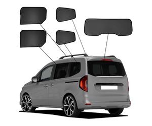 SunClip Protezione da privacy e sole compatibile con Renault Kangoo III MPV 2021- e Mercedes Citan Tourer/Classe T/EQT 2021- e Nissan Townstar 2021-
