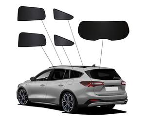 SunClip Protezione privacy e sole compatibile con Ford Focus IV Wagon 2018-