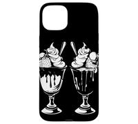 Sundae Graphic Venditore di gelati Frozen Yogurt Custodia per iPhone 15 Plus