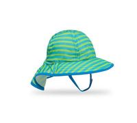 Sunday Afternoons Infant Sunsprout hat Blue/green stripes 0-6 M