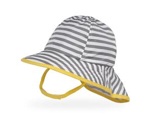 Sunday Afternoons Infant Sunsprout hat Quarry stripe 6-12 M