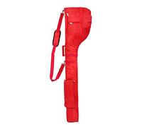 Sunday Bag - Borsa leggera da viaggio, pieghevole, portatile, resistente all'acqua, Rosso