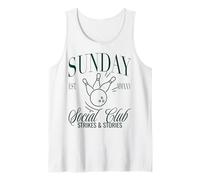 Sunday Club Bowling Strikes & Storie Grafica Canotta