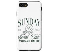 Sunday Club Padel Crew Walls Are Friends Graphic Custodia per iPhone SE (2020) / 7/8