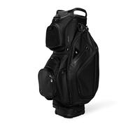 Sunday Golf Big Rig - Sacca da golf con 12 tasche, divisore superiore a 14 vie, borsa da golf da uomo con organizer a prova di odore, tasca antigelo, colore nero