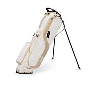 Sunday Golf Borsa El Camino - Borsa Leggera con Tracolla e Supporto - Borsa da Golf Pitch n Putt Facile da trasportare - Par 3 e percorsi Standard, 3,9 libbre (Mandorla tostata)